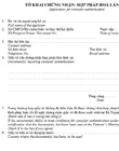 Application for consular authentication (Form LS/HPH-2012/TK) 